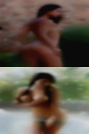 Black naked girls posing