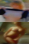 Naked woman without face