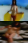 Masturbating naked woman
