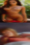 Show woman short shorts getting