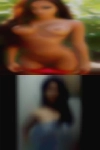 Naked woman weeing