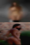 Sexy naked women public
